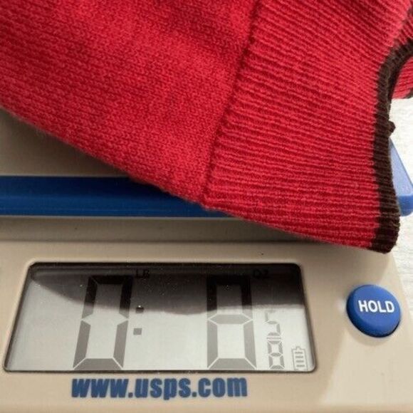 Smartwool Red Textured Long Sleeve CrewNeck Sweater Pullover Women Size L - Picture 10 of 10